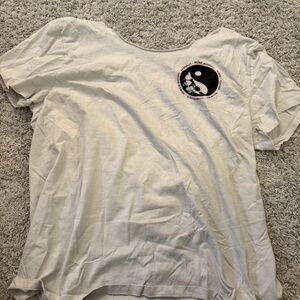 Brandy Melville White Short Sleeve Tee